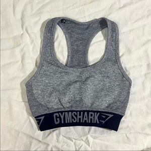 gymshark gray flex sports bra